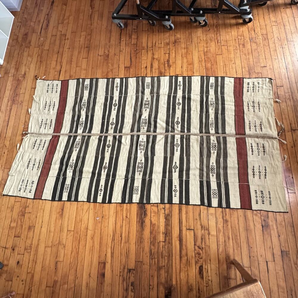 Vintage 1960's Handmade Fulani West African Wedding blanket